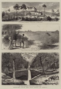 Bocetos de la Costa Oeste de África